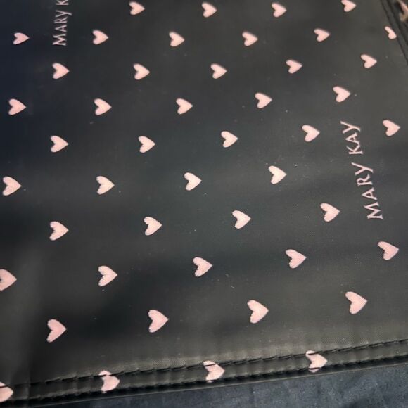 Mary Kay Black and Pink Heart Pattern Bottoms - Picture 1 of 8